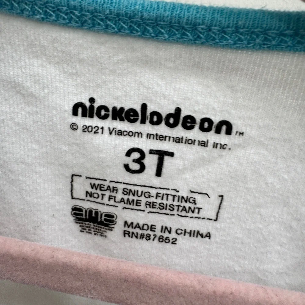 Nickelodeon 3T Girls Blues Clues Clued In Short Sleeve Tee shirt Pajama Top